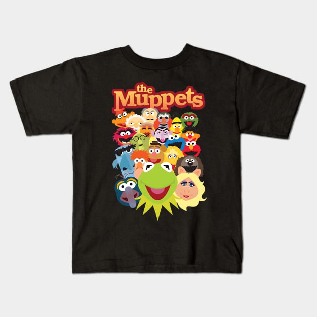 The Muppets Kids T-Shirt by Leopards